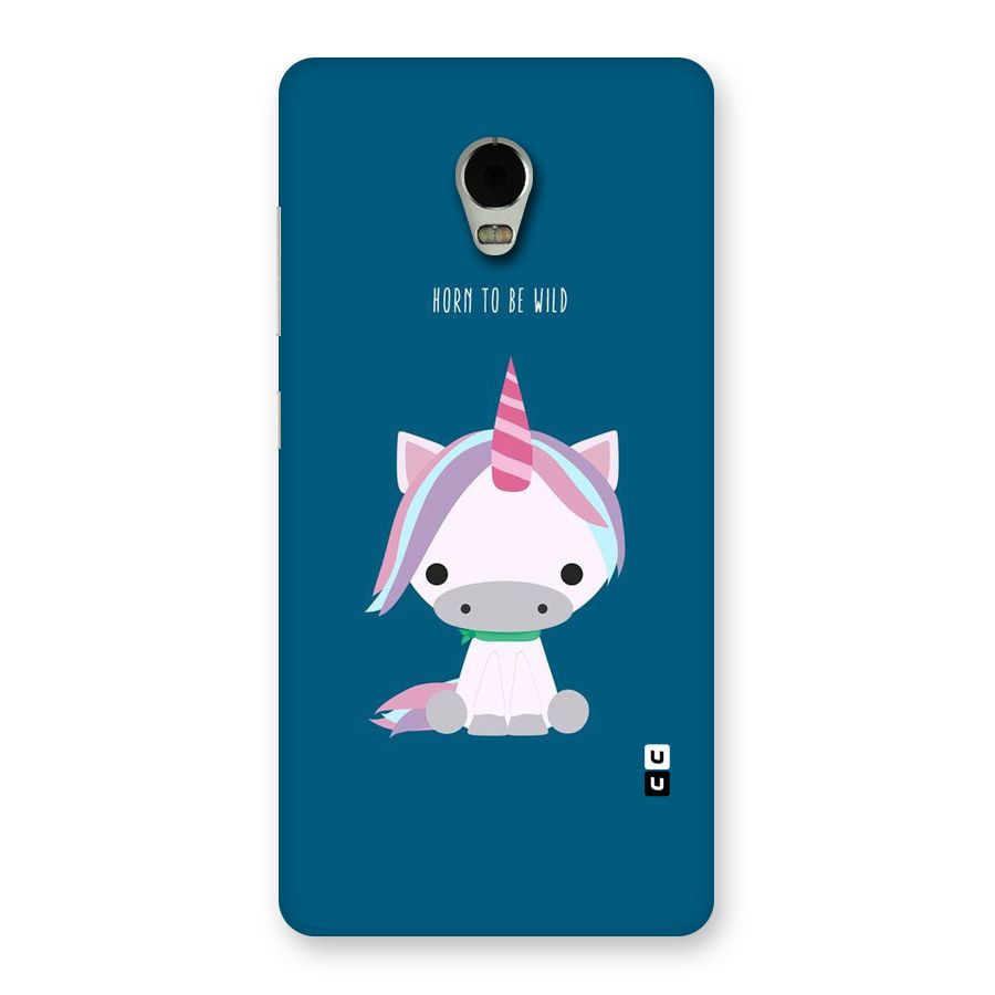 Born Wild Unicorn Back Case for Lenovo Vibe P1