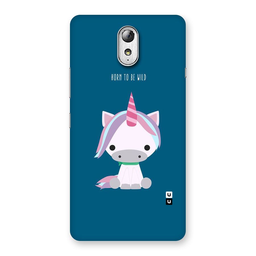 Born Wild Unicorn Back Case for Lenovo Vibe P1M