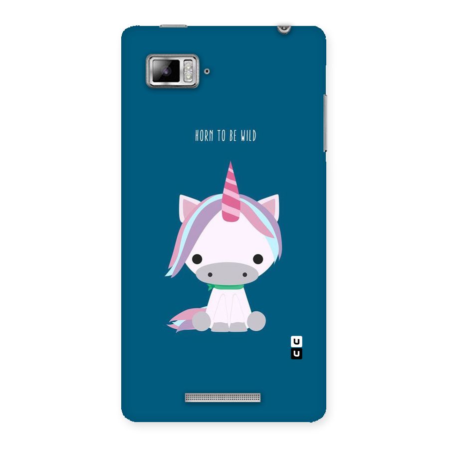 Born Wild Unicorn Back Case for Lenovo Vibe Z K910
