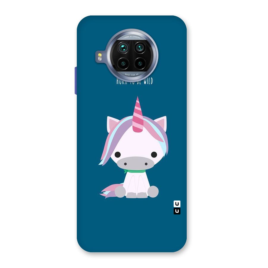 Born Wild Unicorn Back Case for Mi 10i