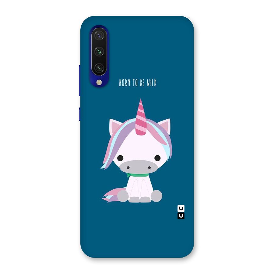 Born Wild Unicorn Back Case for Mi A3
