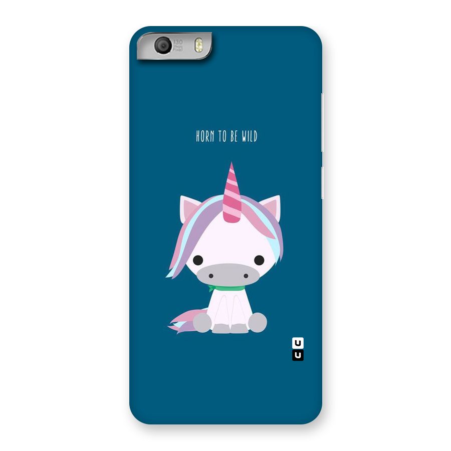 Born Wild Unicorn Back Case for Micromax Canvas Knight 2