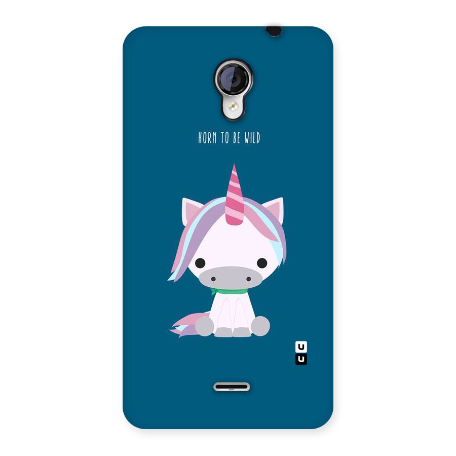 Born Wild Unicorn Back Case for Micromax Unite 2 A106