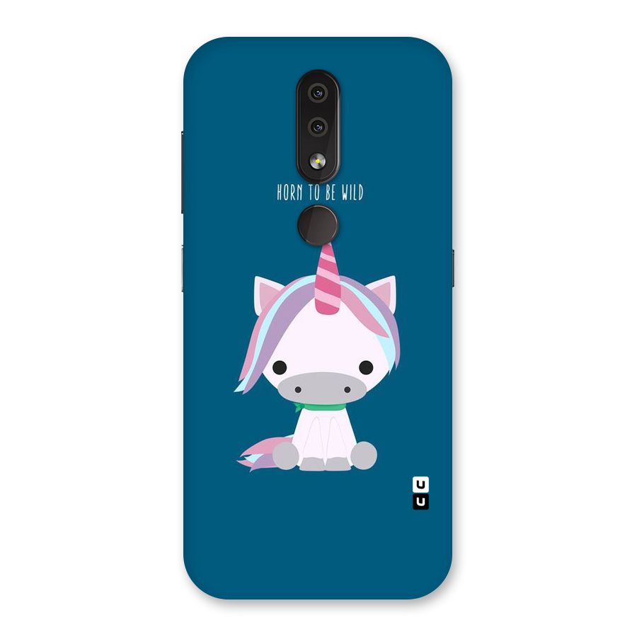 Born Wild Unicorn Back Case for Nokia 4.2