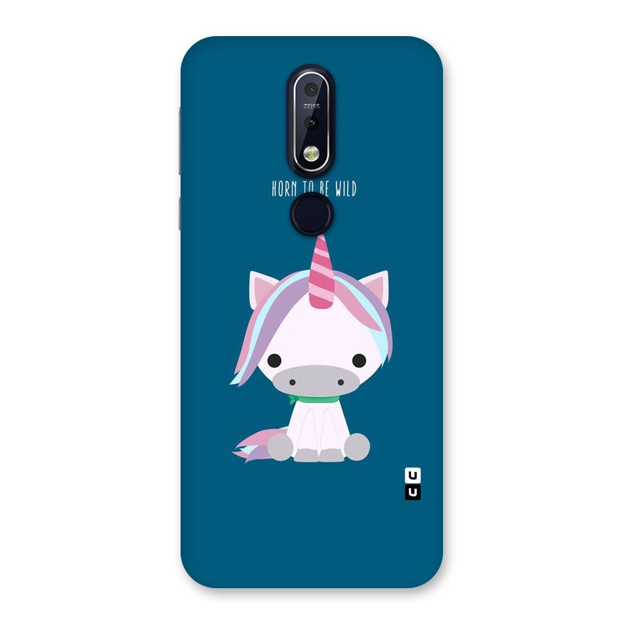 Born Wild Unicorn Back Case for Nokia 7.1