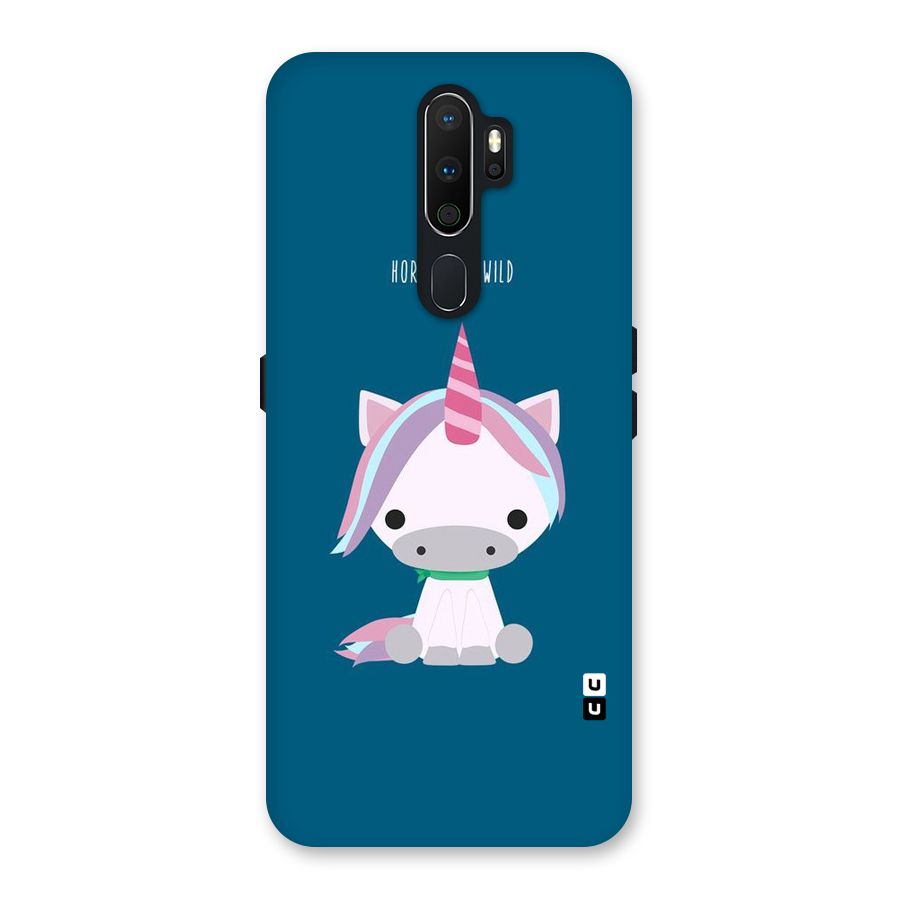 Born Wild Unicorn Back Case for Oppo A5 (2020)