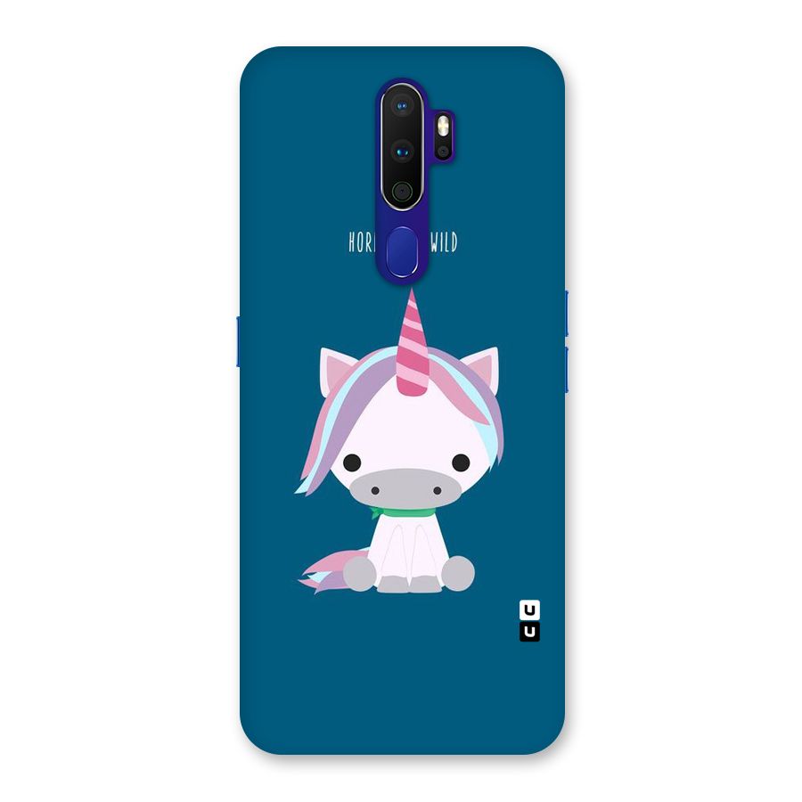 Born Wild Unicorn Back Case for Oppo A9 (2020)