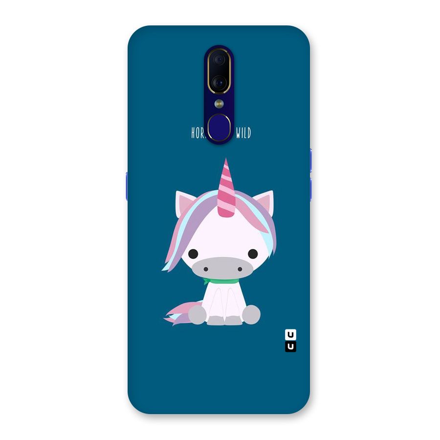 Born Wild Unicorn Back Case for Oppo F11