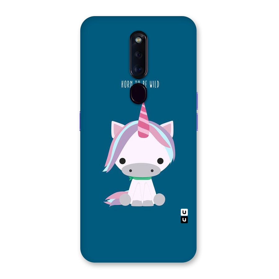 Born Wild Unicorn Back Case for Oppo F11 Pro
