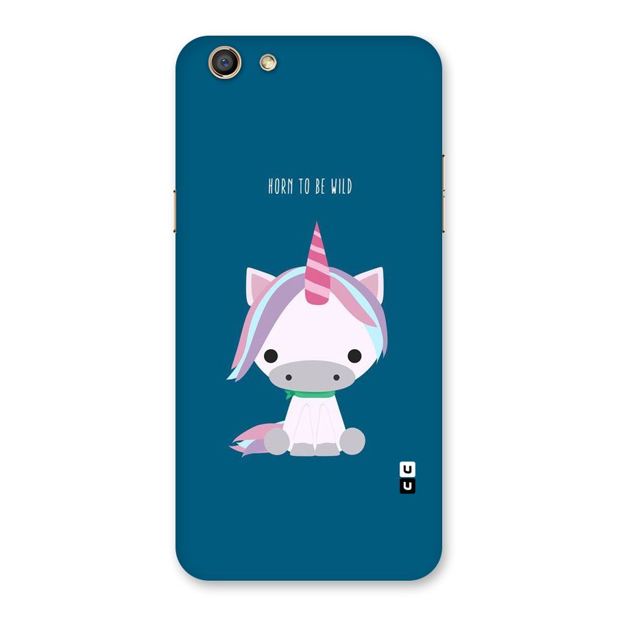 Born Wild Unicorn Back Case for Oppo F3