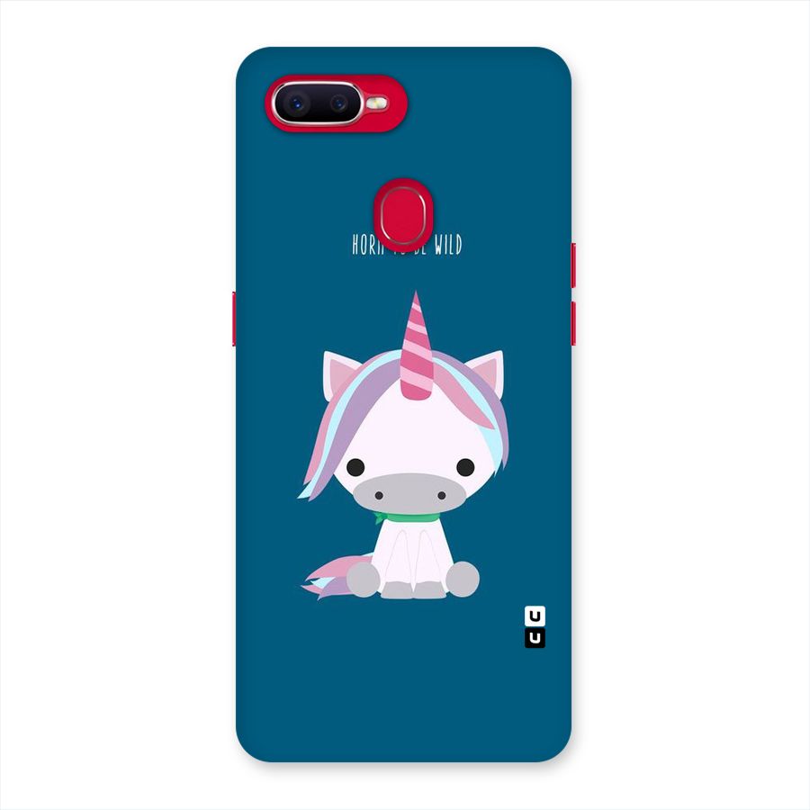 Born Wild Unicorn Back Case for Oppo F9 Pro