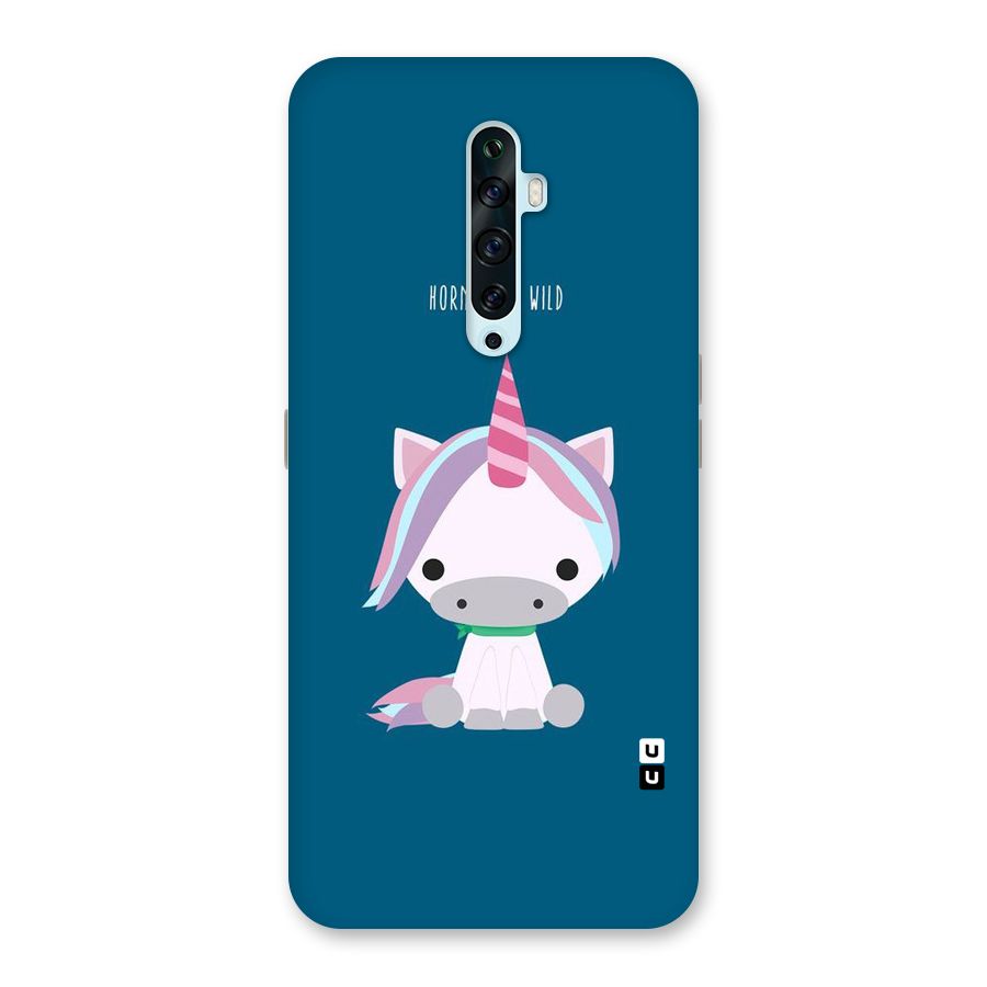 Born Wild Unicorn Back Case for Oppo Reno2 F