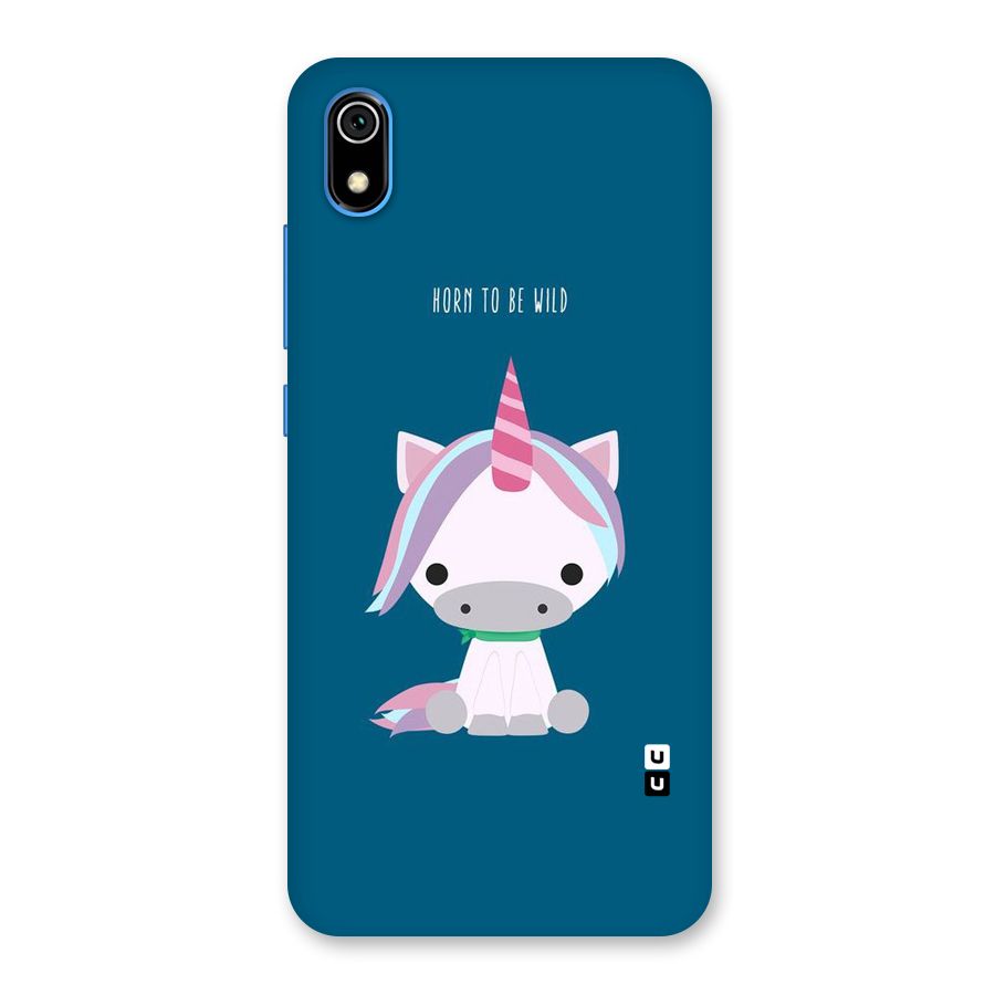 Born Wild Unicorn Back Case for Redmi 7A