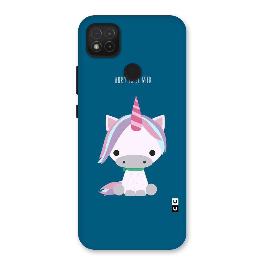 Born Wild Unicorn Back Case for Redmi 9C