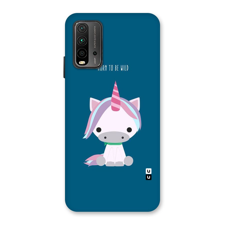 Born Wild Unicorn Back Case for Redmi 9 Power