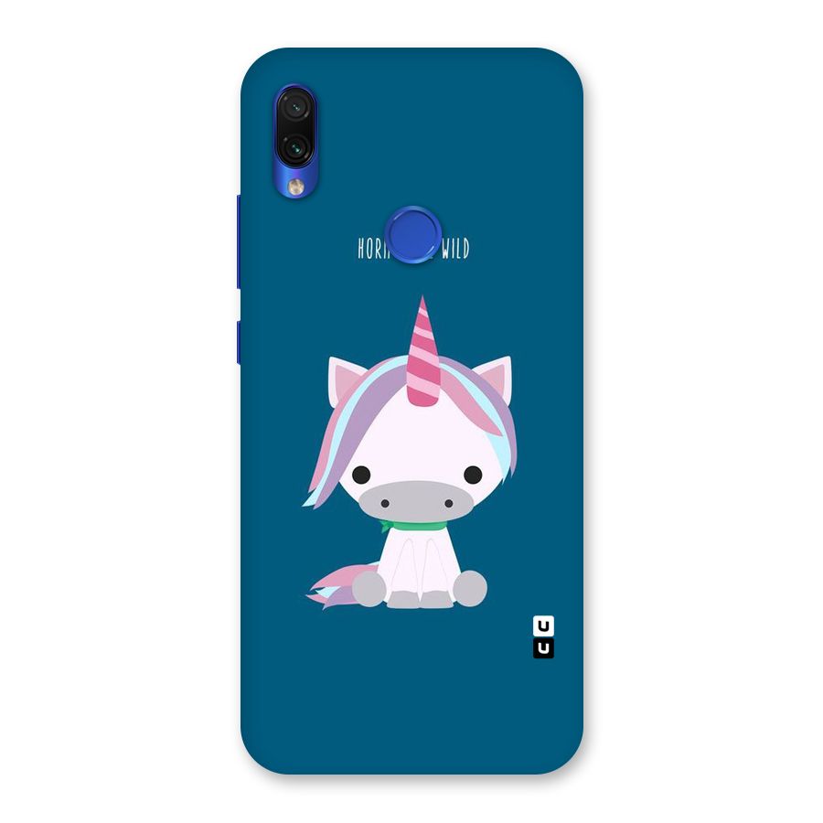 Born Wild Unicorn Back Case for Redmi Note 7S