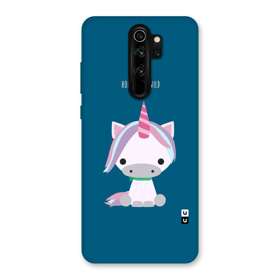 Born Wild Unicorn Back Case for Redmi Note 8 Pro