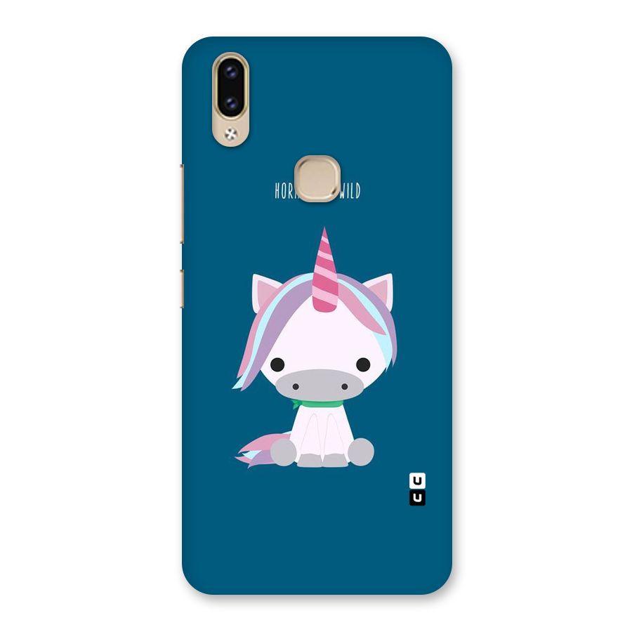 Born Wild Unicorn Back Case for Vivo V9