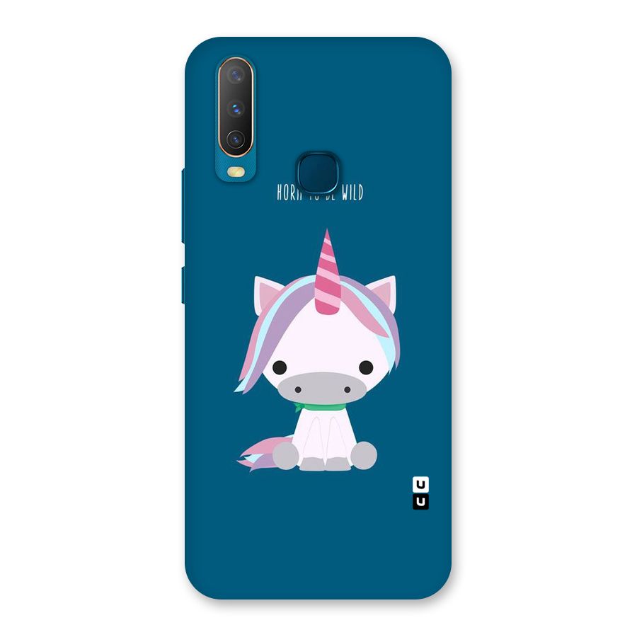 Born Wild Unicorn Back Case for Vivo Y15
