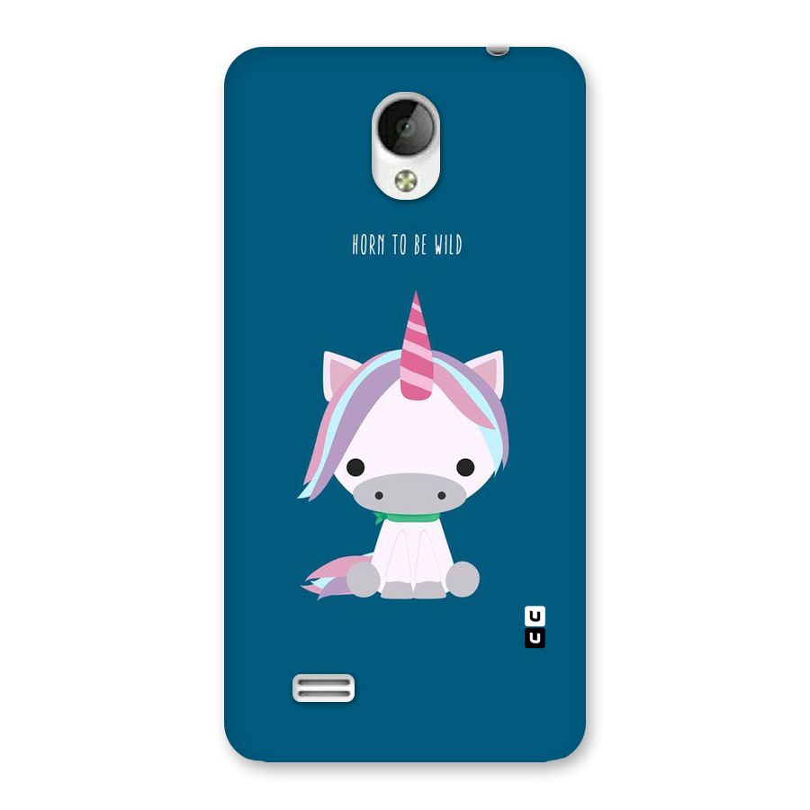 Born Wild Unicorn Back Case for Vivo Y21