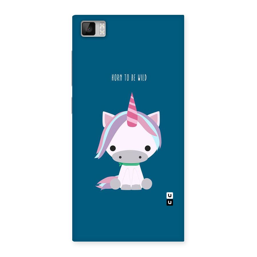 Born Wild Unicorn Back Case for Xiaomi Mi3
