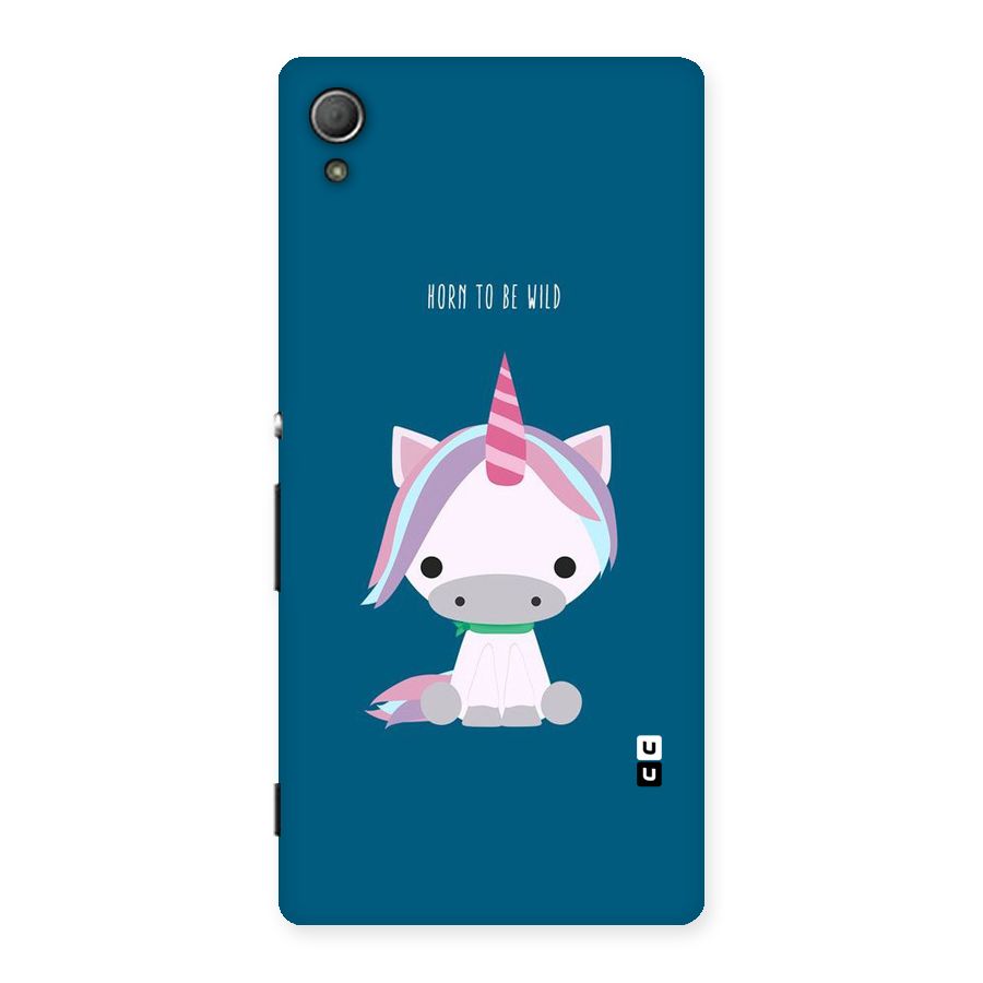 Born Wild Unicorn Back Case for Xperia Z3 Plus