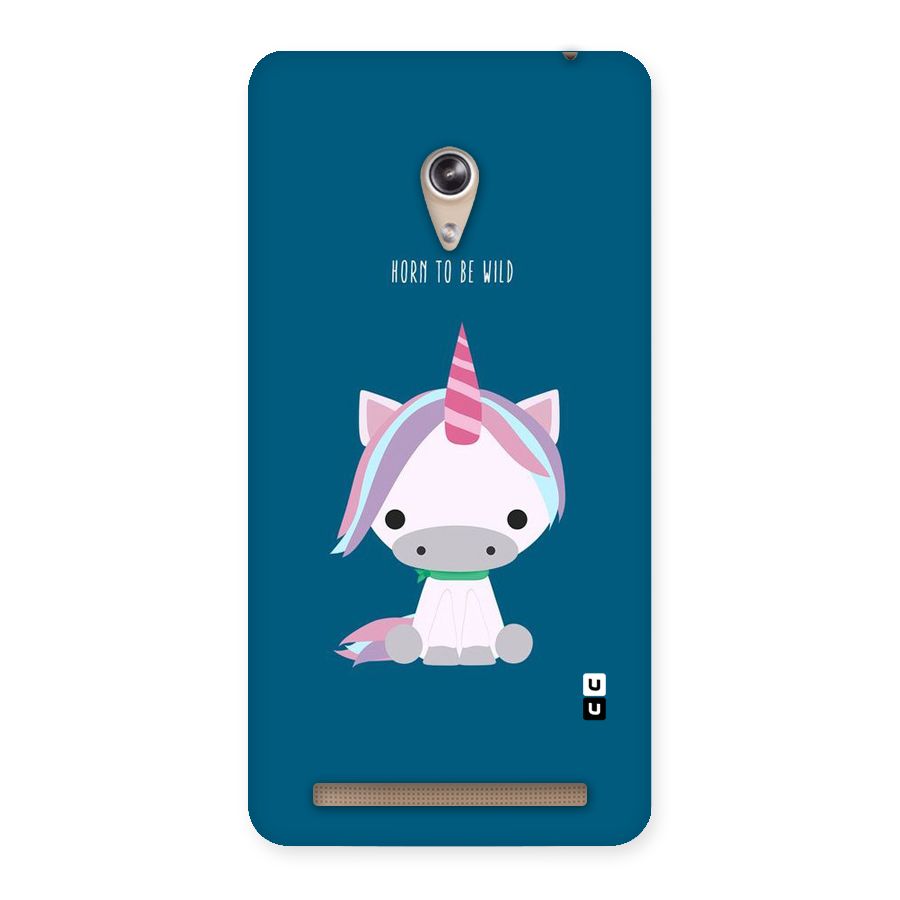 Born Wild Unicorn Back Case for Zenfone 6