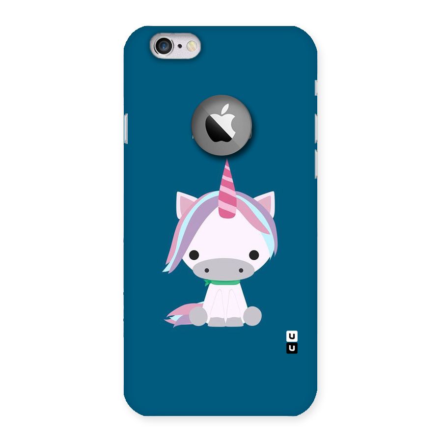 Born Wild Unicorn Back Case for iPhone 6 Logo Cut