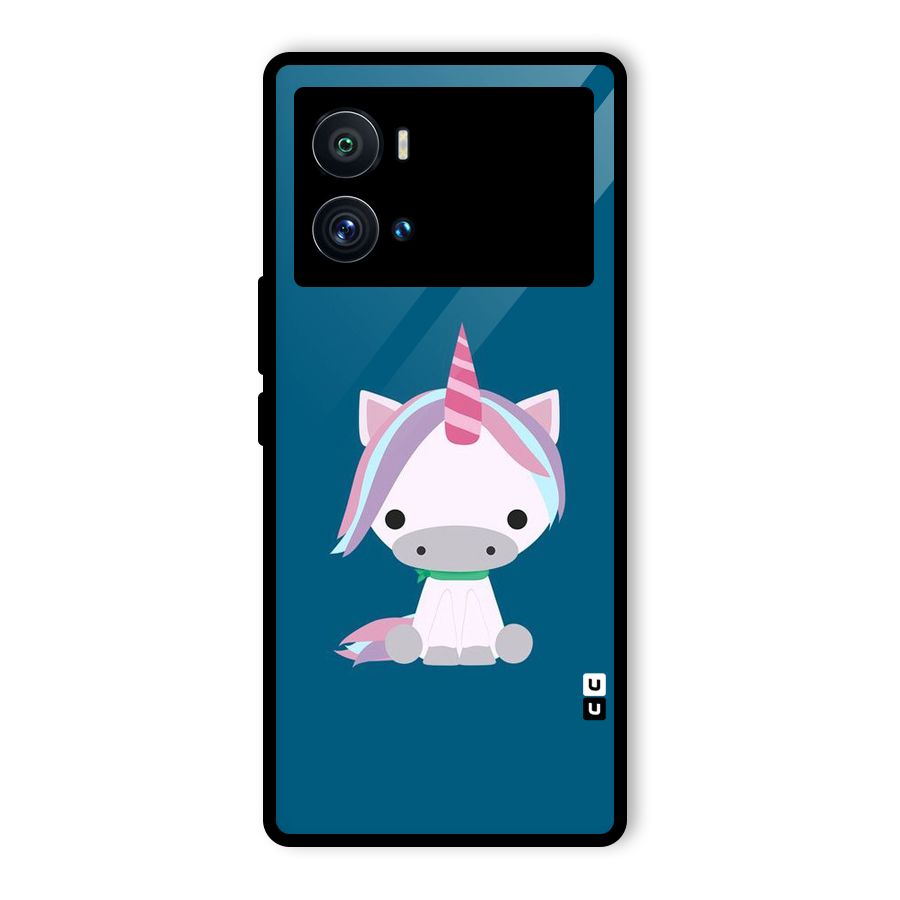 Born Wild Unicorn Glass Back Case for Vivo iQOO 9 Pro