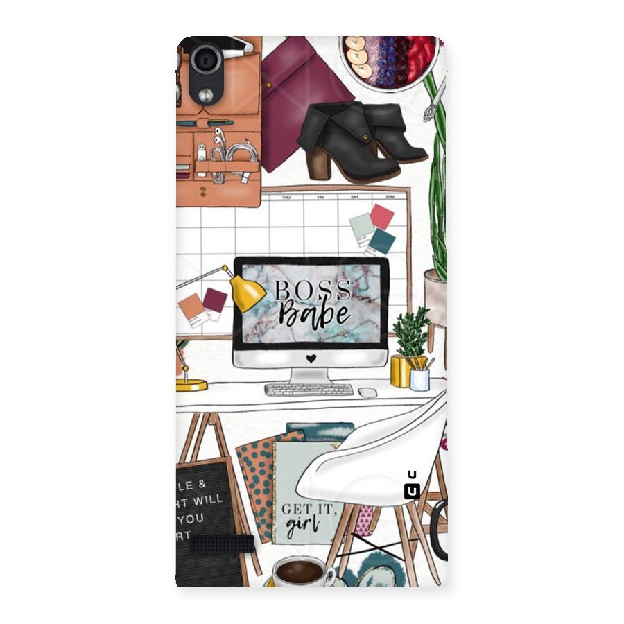 Boss Babe Back Case for Ascend P6