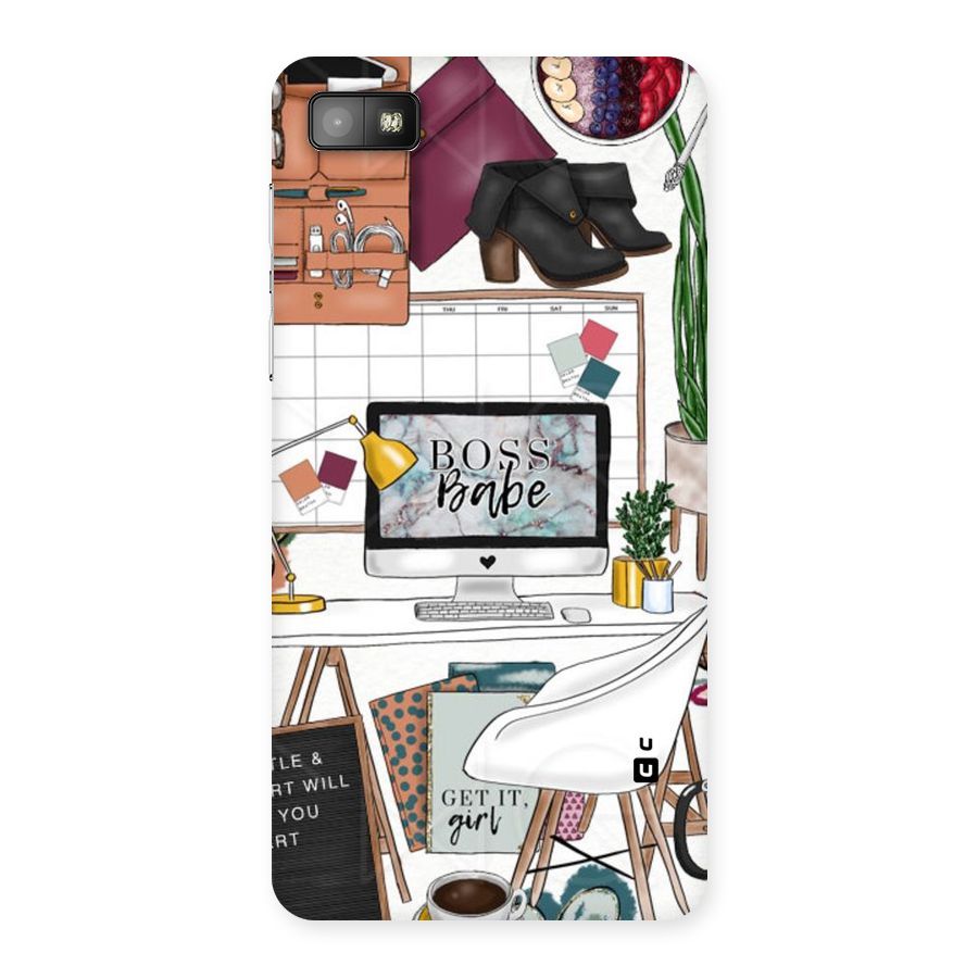 Boss Babe Back Case for Blackberry Z10