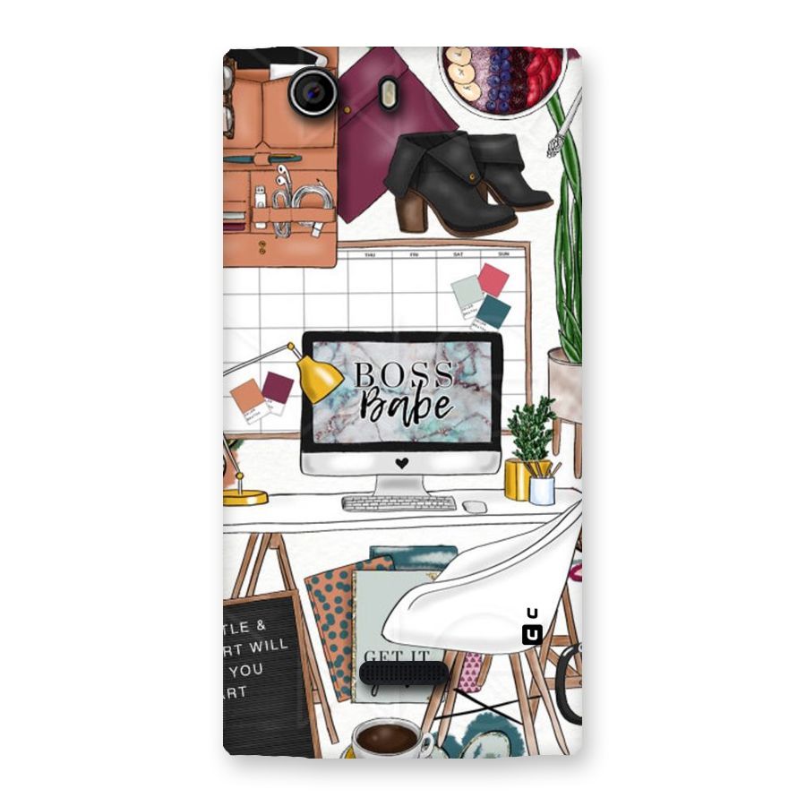 Boss Babe Back Case for Canvas Nitro 2 E311