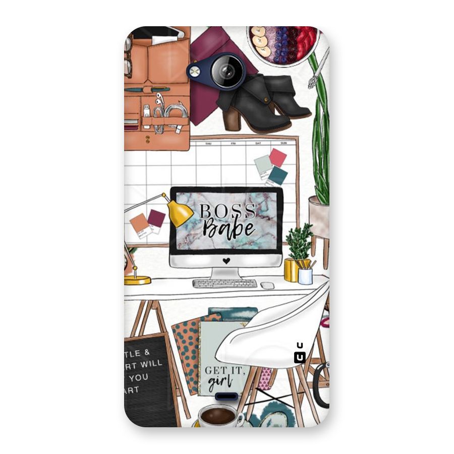 Boss Babe Back Case for Canvas Play Q355