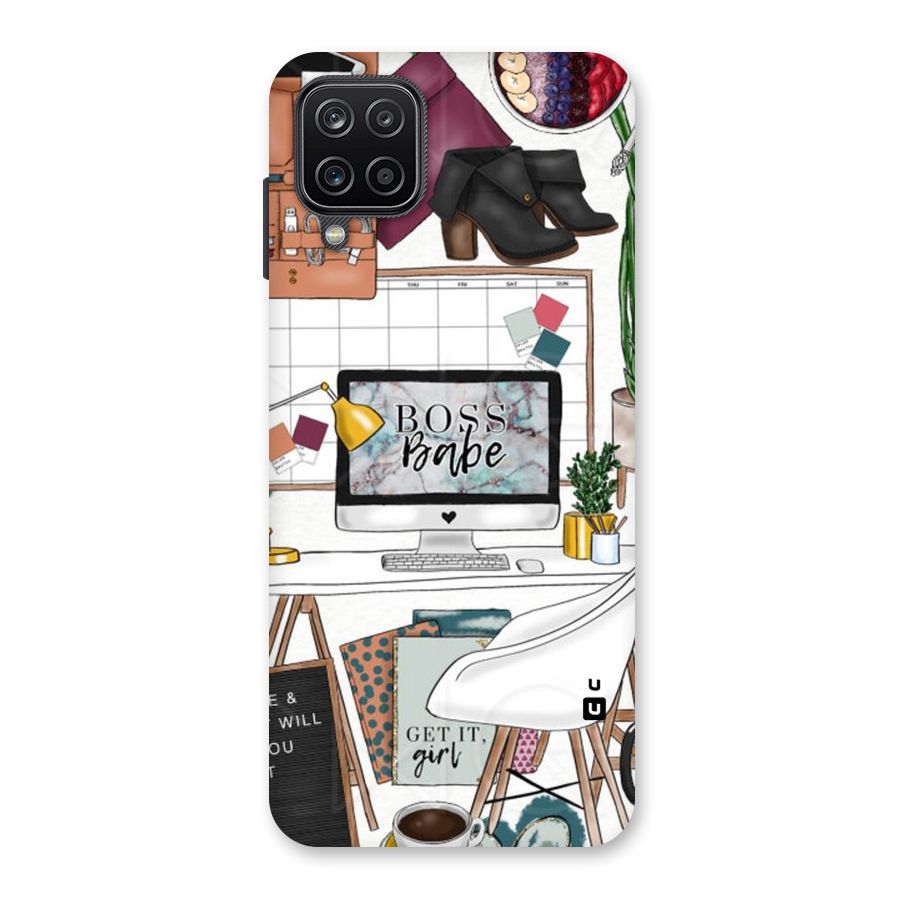 Boss Babe Back Case for Galaxy A12