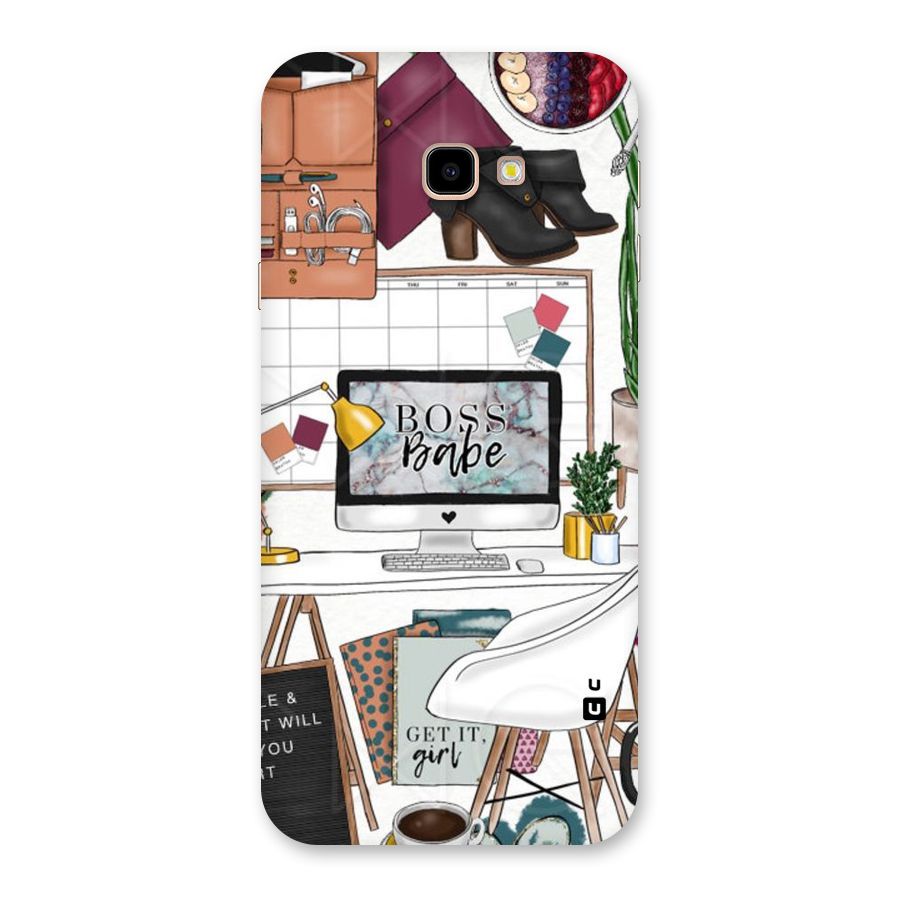 Boss Babe Back Case for Galaxy J4 Plus