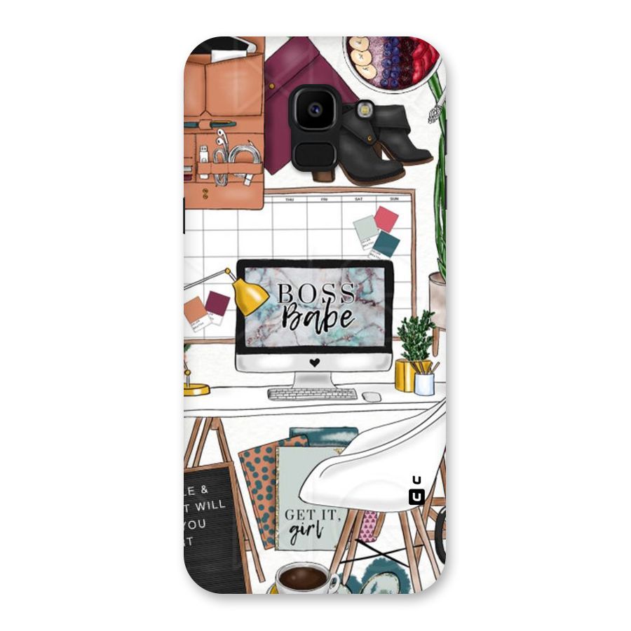 Boss Babe Back Case for Galaxy J6