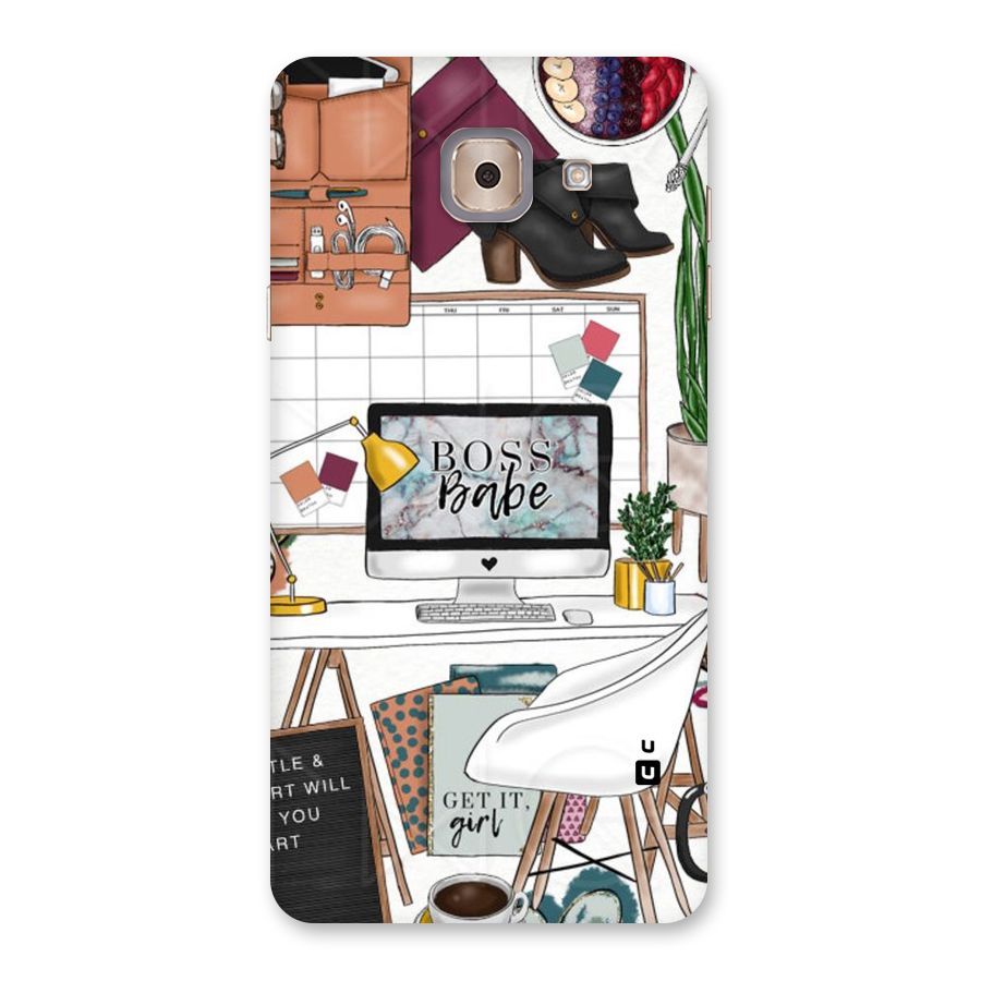 Boss Babe Back Case for Galaxy J7 Max
