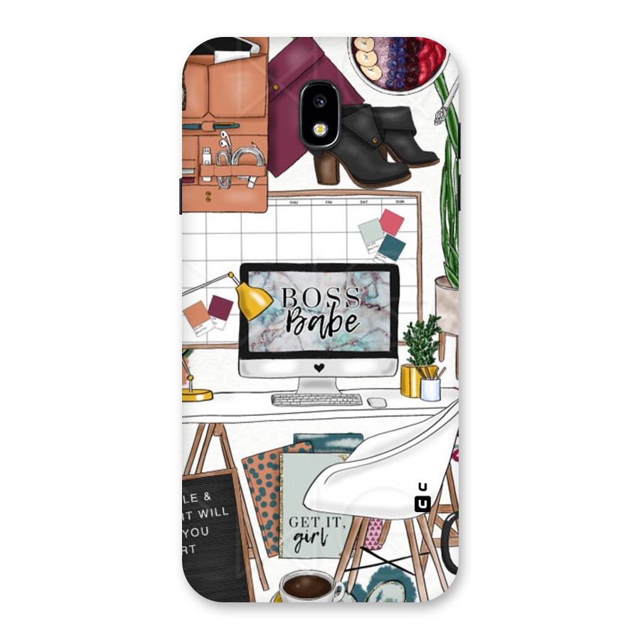 Boss Babe Back Case for Galaxy J7 Pro