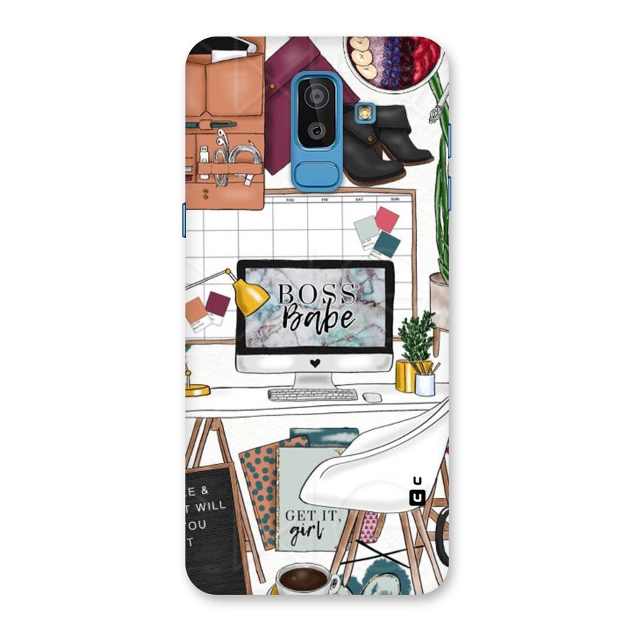 Boss Babe Back Case for Galaxy J8