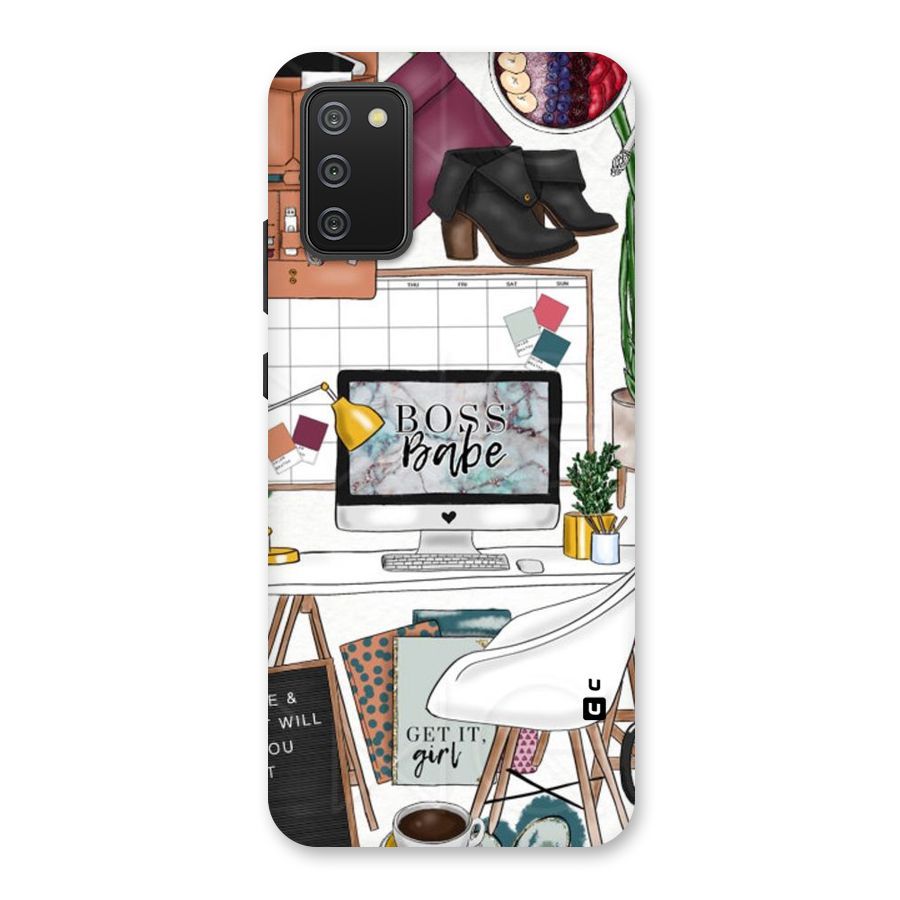 Boss Babe Back Case for Galaxy M02s