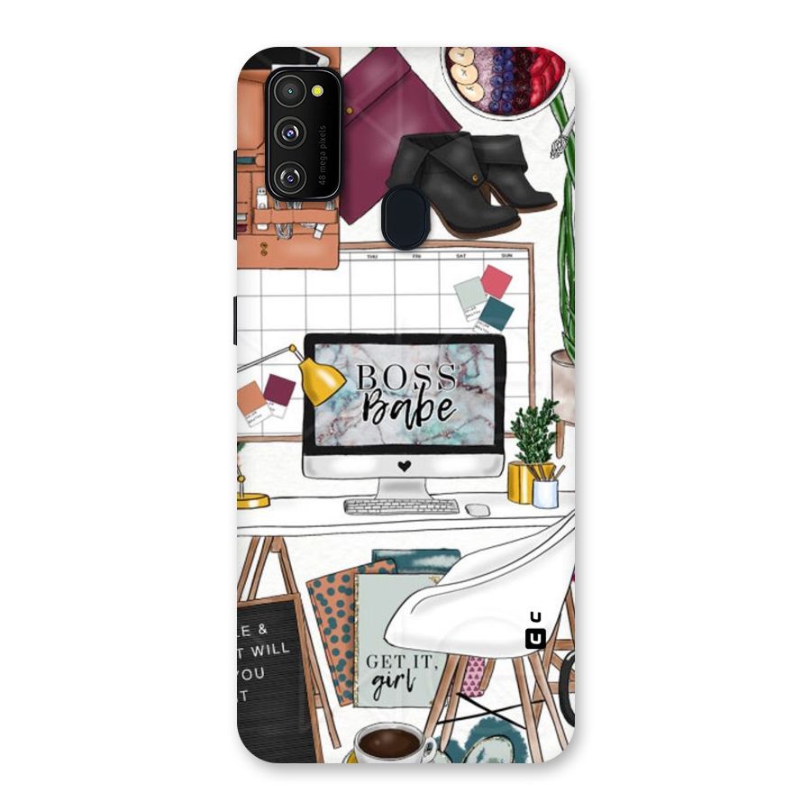 Boss Babe Back Case for Galaxy M30s