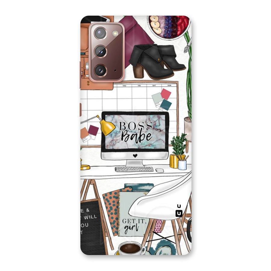 Boss Babe Back Case for Galaxy Note 20