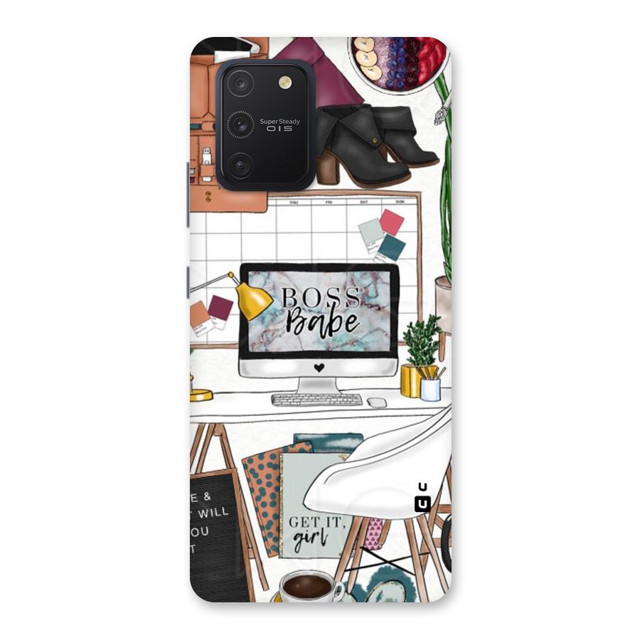 Boss Babe Back Case for Galaxy S10 Lite