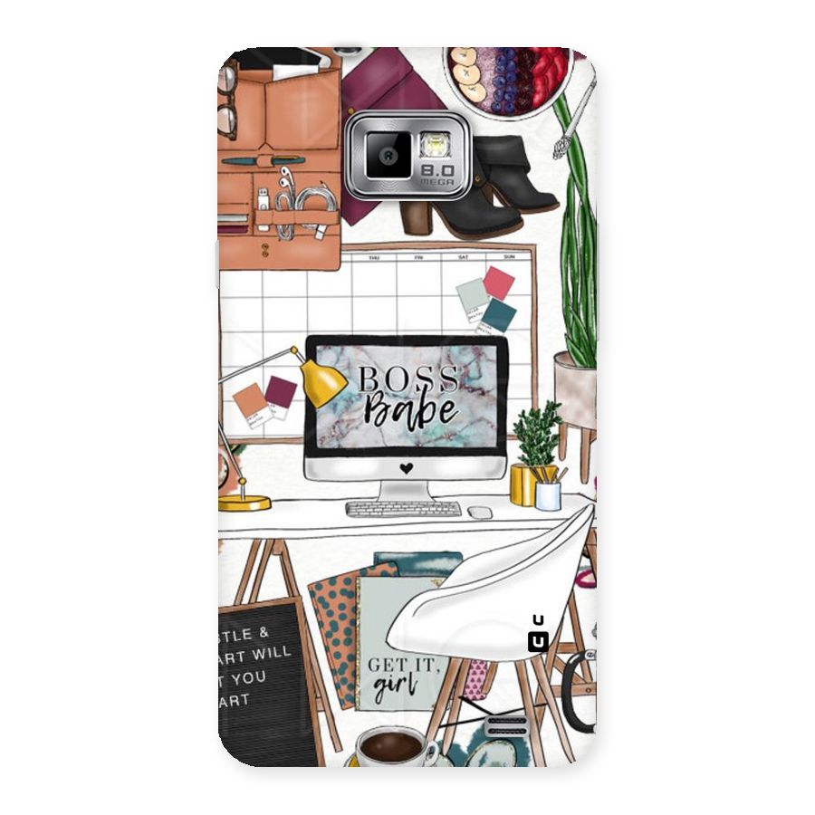 Boss Babe Back Case for Galaxy S2