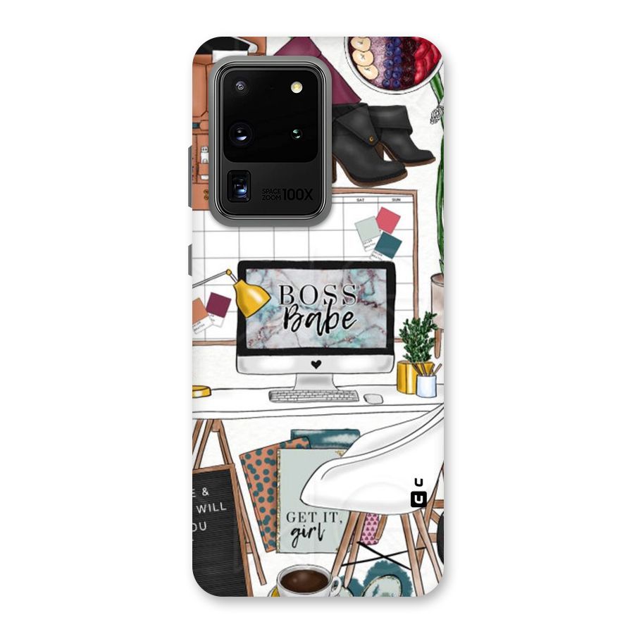 Boss Babe Back Case for Galaxy S20 Ultra