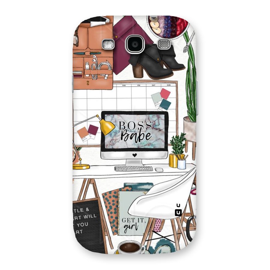 Boss Babe Back Case for Galaxy S3