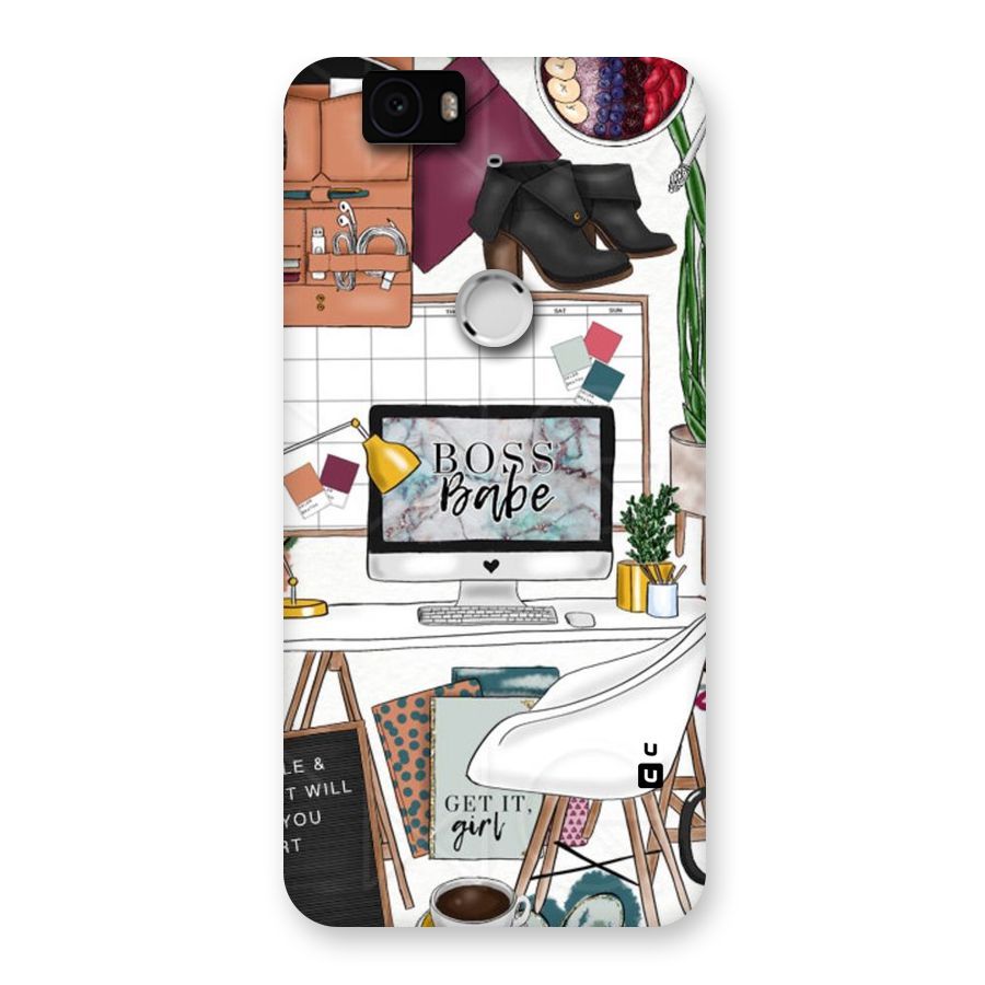 Boss Babe Back Case for Google Nexus-6P