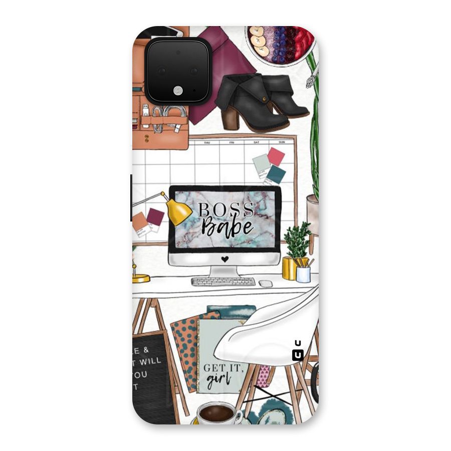 Boss Babe Back Case for Google Pixel 4 XL