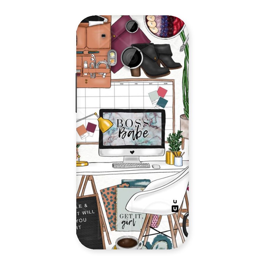 Boss Babe Back Case for HTC One M8