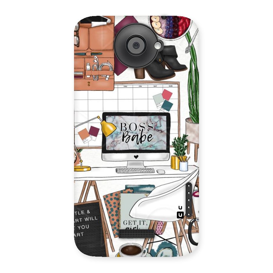 Boss Babe Back Case for HTC One X